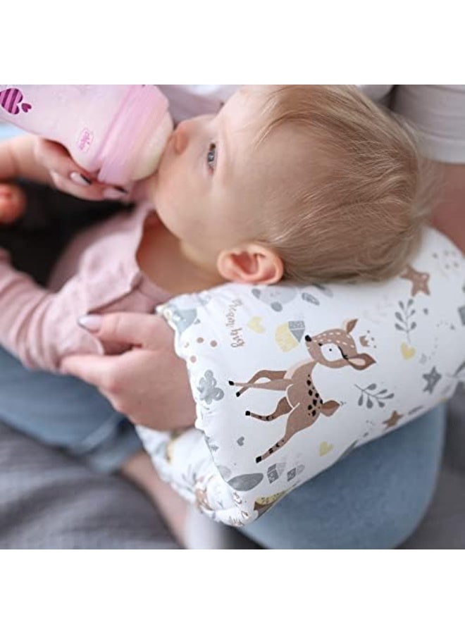 وسادة رضاعة او مخدة ذراع قطنية صغيرة - Image 1